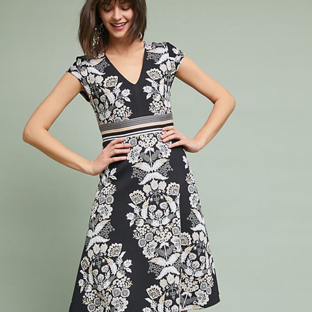 EUC Anthropologie Soiree Dress